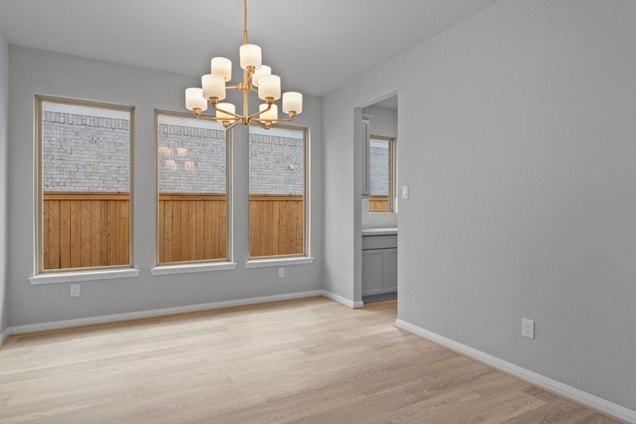 Spacious, unfurnished interior of a new home in Bridgeland 55', Cypress (Image 17).