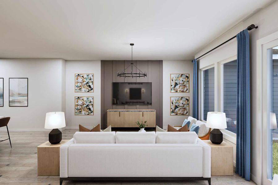 The Brunsville - Family Room