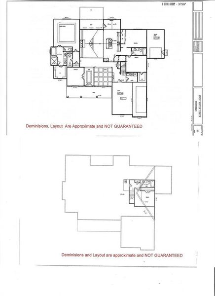 2D floor plan layout of this home in , Murrayville, GA (Image 4). 2D floor plan layout of this home in , Murrayville, GA (Image 4).