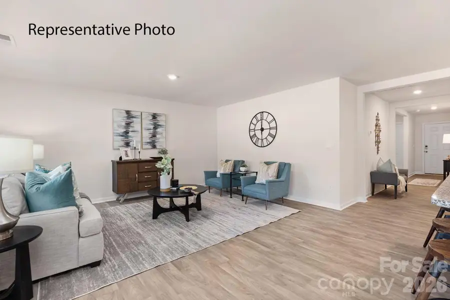 Furnished interior view inside a new home in Villages of Maiden, Maiden (Image 7).