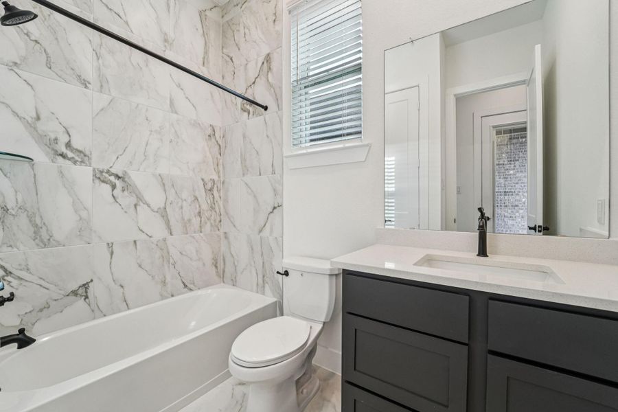 Furnished interior view inside a new home in Kresston, Montgomery (Image 16).