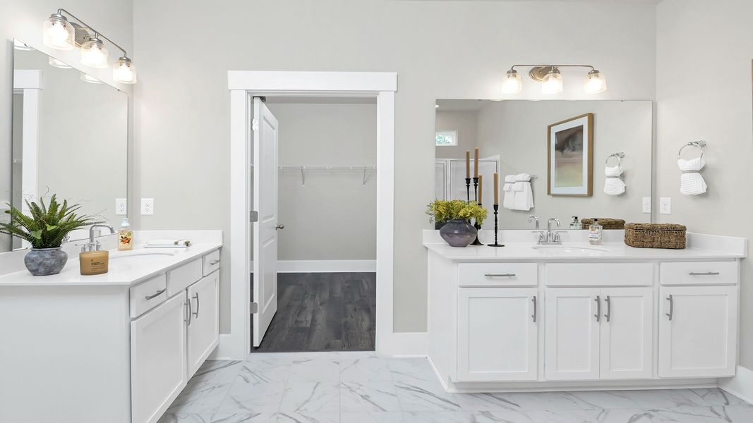 Furnished interior view inside a new home in Cross Creek, Lexington (Image 23). Furnished interior view inside a new home in Cross Creek, Lexington (Image 23).