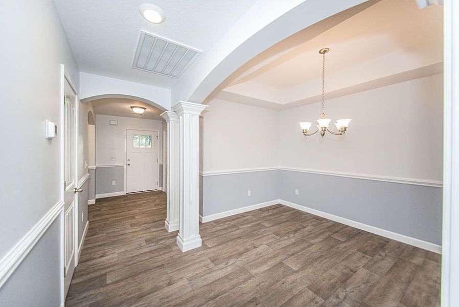 Representative unfurnished interior of a home built from the Arcadimont by Enchanted Homes in Ballentine Ridge, Lyman (Image 34). Representative unfurnished interior of a home built from the Arcadimont by Enchanted Homes in Ballentine Ridge, Lyman (Image 34).