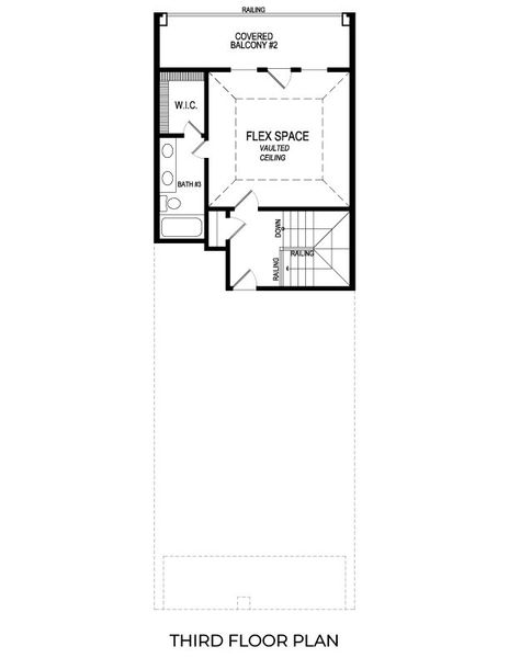 2D floor plan layout for the Oak R by First Texas Homes in The Abbey at Mercer Crossing, Farmers Branch, TX (Image 5). 2D floor plan layout for the Oak R by First Texas Homes in The Abbey at Mercer Crossing, Farmers Branch, TX (Image 5).