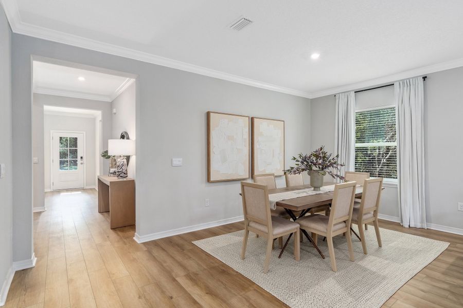 Representative furnished interior of a home built from the Miramar by Maronda Homes in Bellview Pointe, Bellview (Image 11).