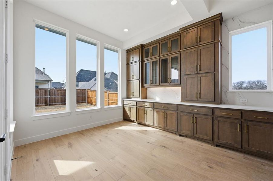Furnished interior view inside a new home in Mustang Lakes, Celina (Image 10).