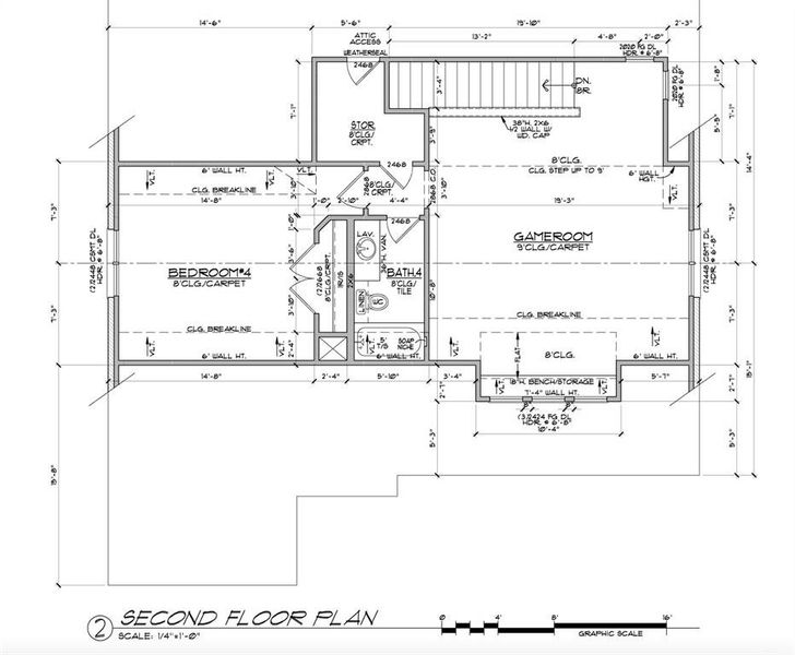 2nd Floor Floorplan