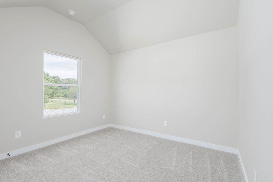 Representative unfurnished interior of a home built from the Hickory w/ Bonus Rm by Nason Homes in Woodland Farms, Dickson (Image 38). Representative unfurnished interior of a home built from the Hickory w/ Bonus Rm by Nason Homes in Woodland Farms, Dickson (Image 38).