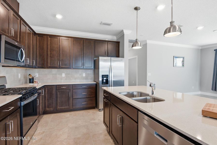 Furnished interior view inside a new home in , St. Augustine (Image 46).