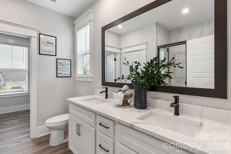 Furnished interior view inside a new home in Stoneridge Hills, Rock Hill (Image 11).