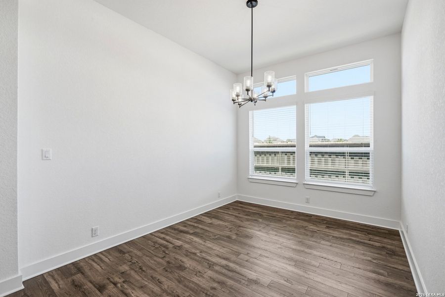 Spacious, unfurnished interior of a new home in Prominence Urban, San Antonio (Image 23). Spacious, unfurnished interior of a new home in Prominence Urban, San Antonio (Image 23).