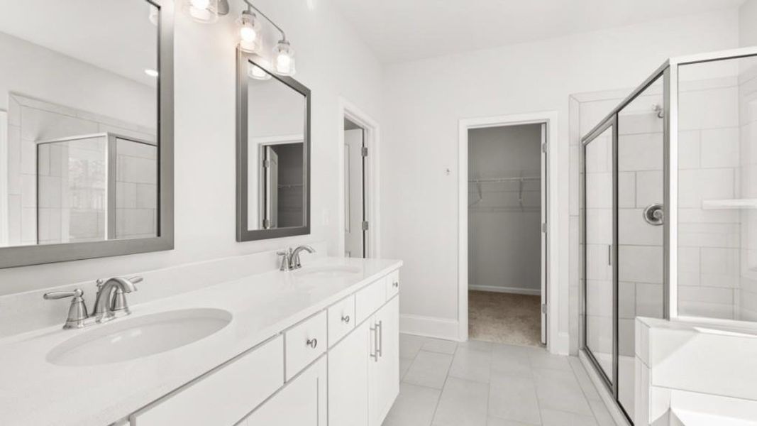 Furnished interior view inside a new home in Butner Estates, South Fulton (Image 8).