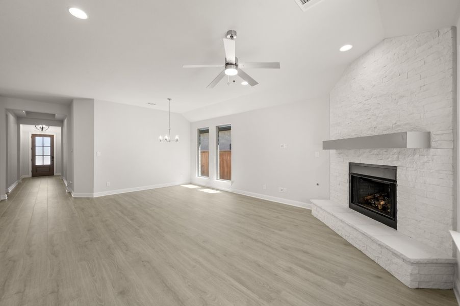 Spacious, unfurnished interior of a new home in Bridgewater, Midlothian (Image 21).