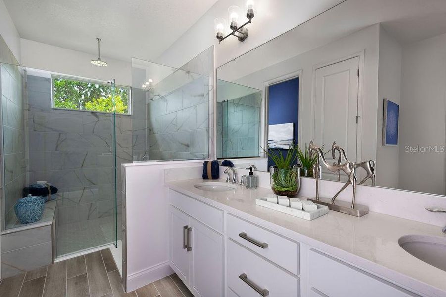 Furnished interior view inside a new home in Tamarack at Two Rivers, Zephyrhills (Image 7). Furnished interior view inside a new home in Tamarack at Two Rivers, Zephyrhills (Image 7).