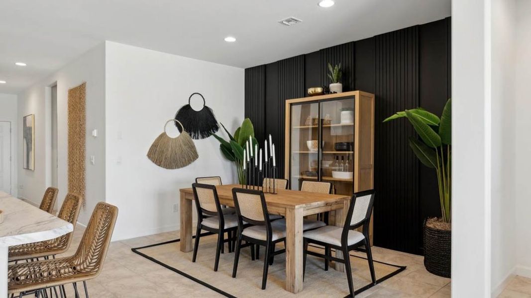Furnished interior view inside a new home in Quail Ranch, San Tan Valley (Image 11).