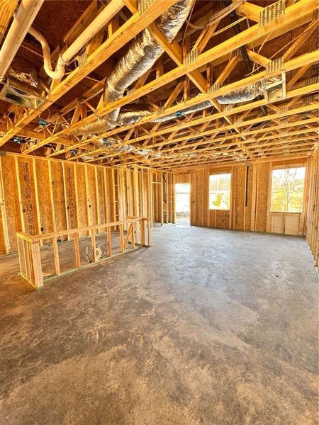 In-progress construction of a new home in , Canton, GA (Image 5).