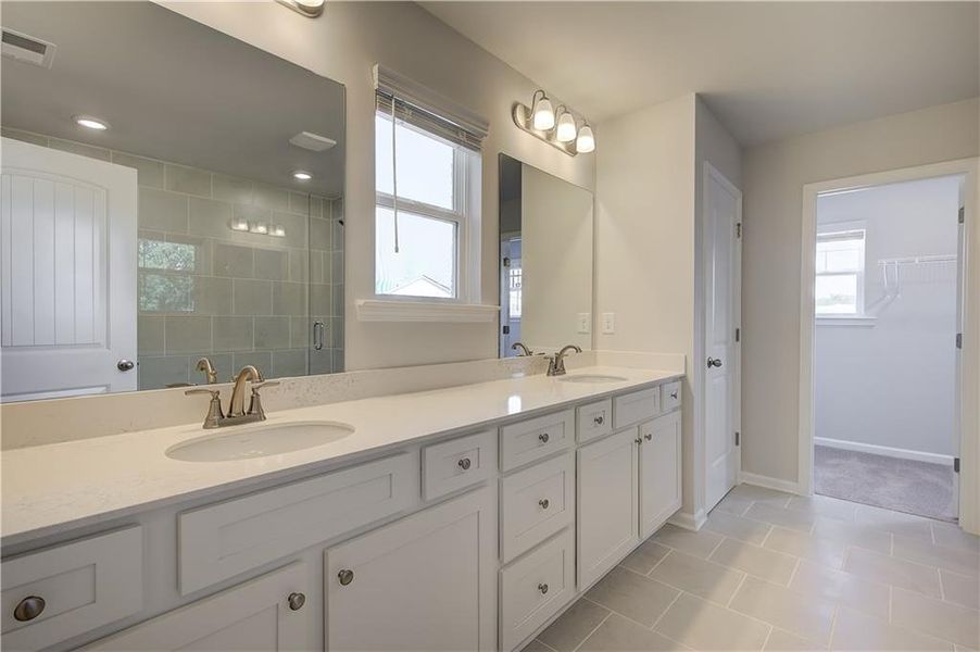 Furnished interior view inside a new home in Burchwood, Stockbridge (Image 9).