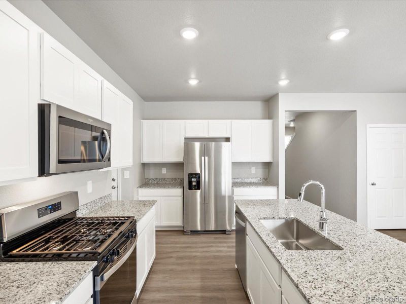 Furnished interior view inside a new home in Lake Bluff, Greeley (Image 13). Furnished interior view inside a new home in Lake Bluff, Greeley (Image 13).