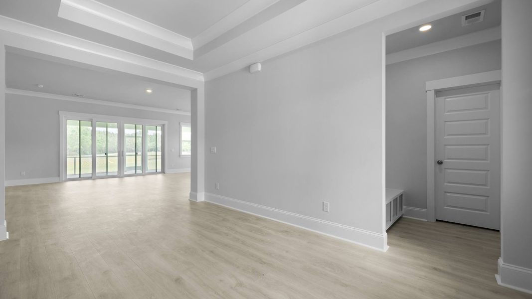 Spacious, unfurnished interior of a new home in Berkeley Bay, Ridgeville (Image 34).
