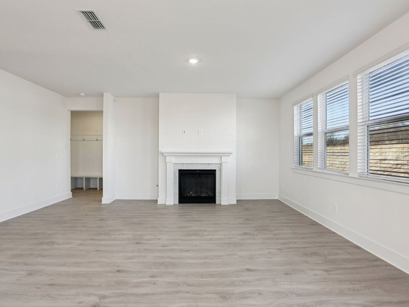 Spacious, unfurnished interior of a new home in Station Hill - Reserve Series, Franklin (Image 9).
