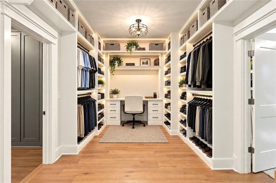 Furnished interior view inside a new home in , Dawsonville (Image 50).