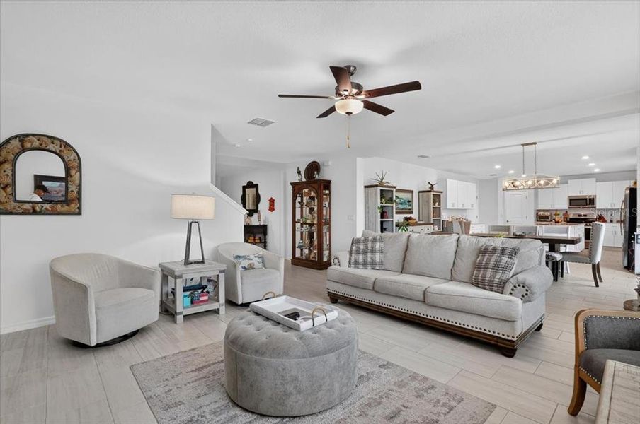 Furnished interior view inside a new home in Prosperity Lakes, Parrish (Image 12).