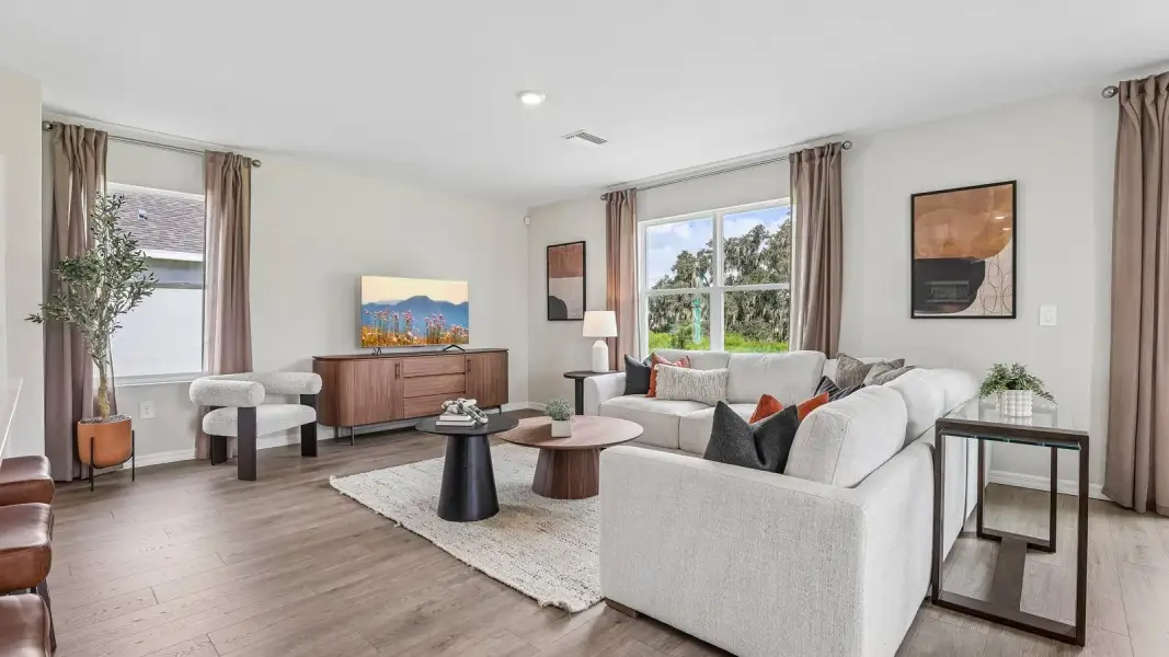 Furnished interior view inside a new home in Farm at Varrea, Plant City (Image 5).