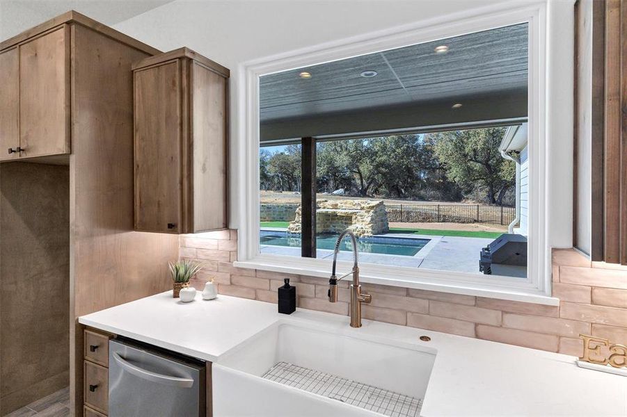 Furnished interior view inside a new home in , Granbury (Image 18).