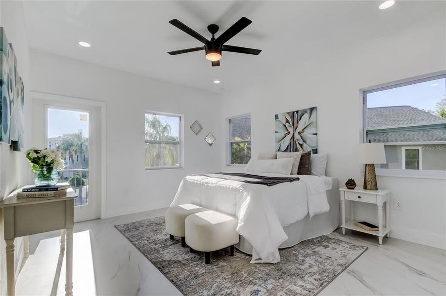 Furnished interior view inside a new home in , New Port Richey (Image 57).