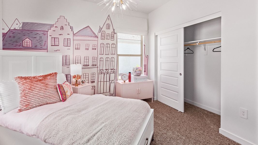 Representative furnished interior of a home built from the Citrine - Plan 5042 by D.R. Horton in Tortolita Trails, Marana (Image 27).