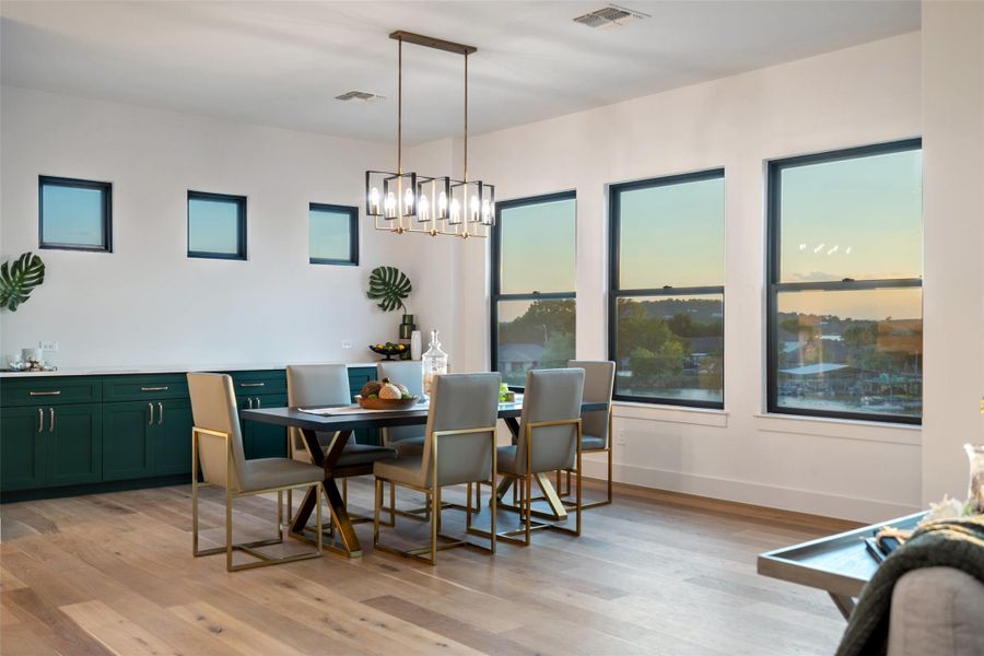 Furnished interior view inside a new home in , Granite Shoals (Image 24).