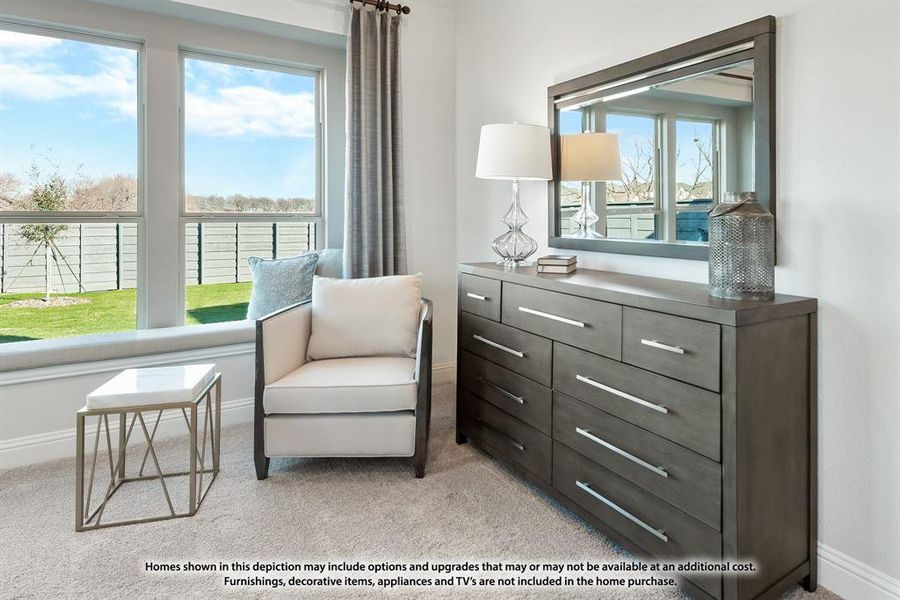 Furnished interior view inside a new home in Silo Mills, Joshua (Image 31).