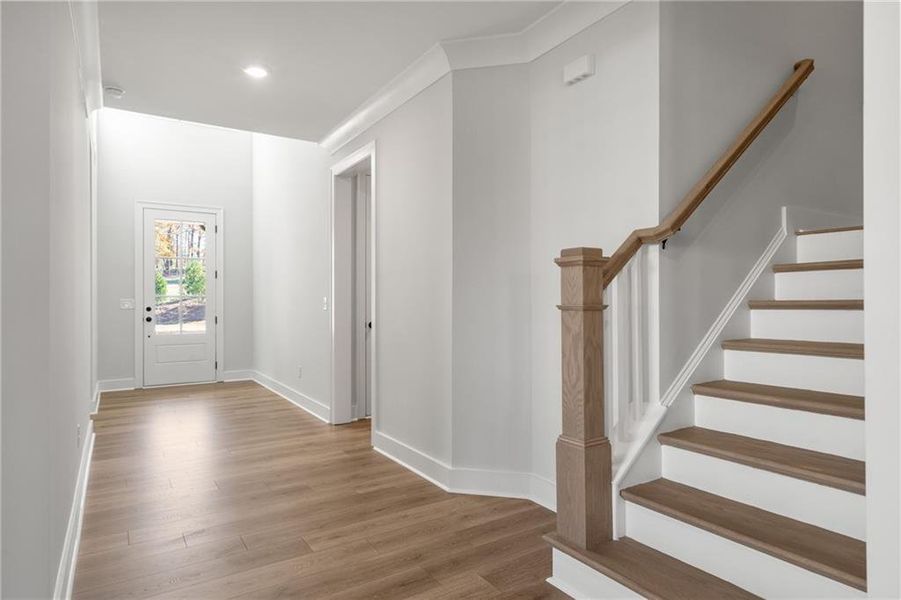 Spacious, unfurnished interior of a new home in Yellowstone Farms, Cumming (Image 35).