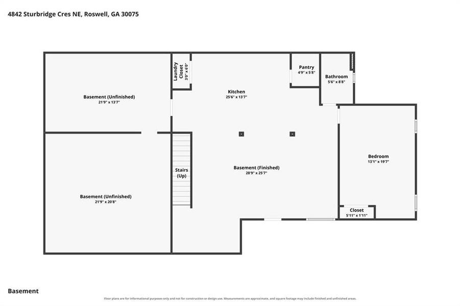 2D floor plan layout of this home in , Roswell, GA (Image 5). 2D floor plan layout of this home in , Roswell, GA (Image 5).