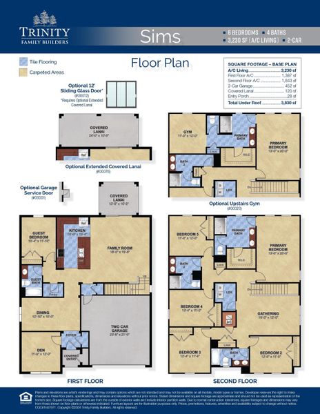 Sims floor plan