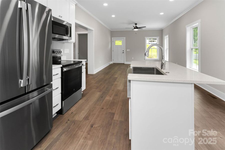 Furnished interior view inside a new home in , Old Fort (Image 6).