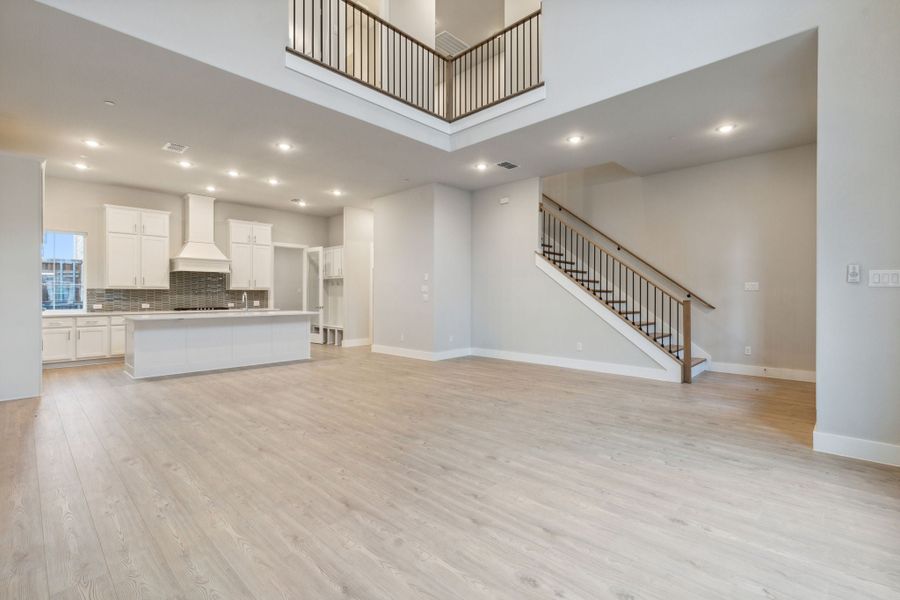 Spacious, unfurnished interior of a new home in Newman Village Townhomes, Frisco (Image 53).