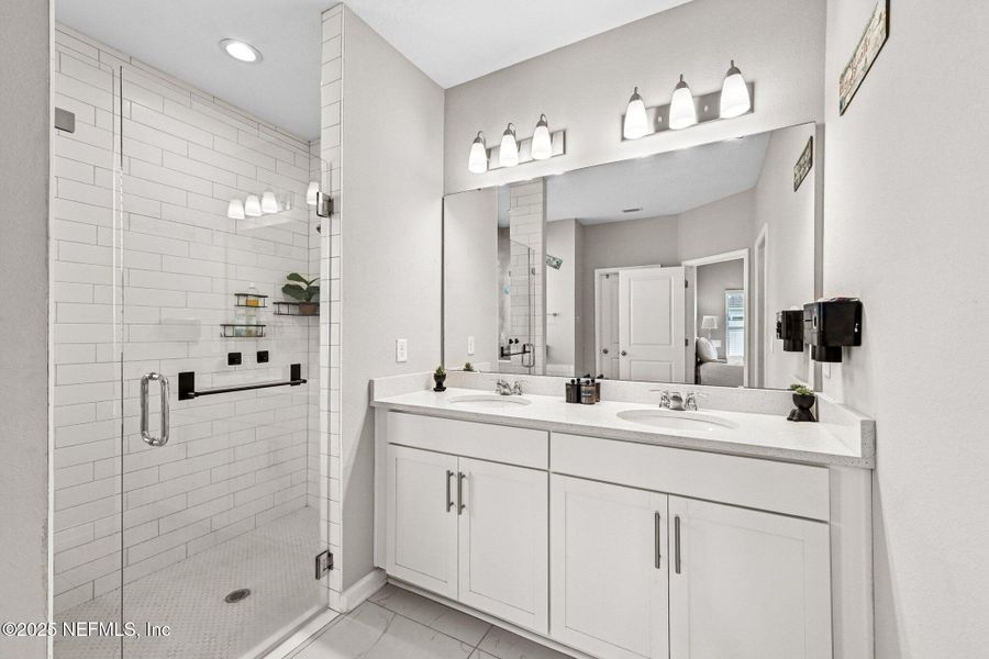 Furnished interior view inside a new home in Cordova Palms, St. Augustine (Image 17).