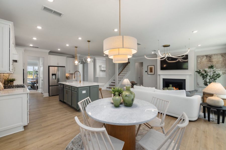 Representative furnished interior of a home built from the Continental by Pulte Homes in Mailman Post, Knightdale (Image 34).