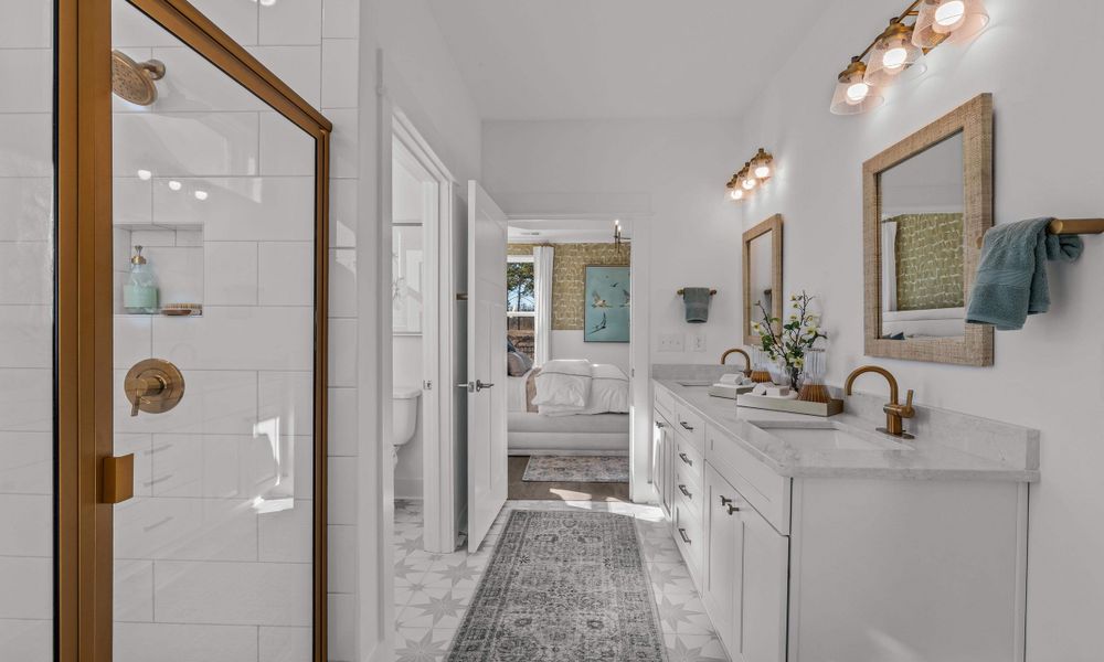 Representative furnished interior of a home built from the The Boardwalk by Chesapeake Homes in Heritage Park at Longs, Longs (Image 36).