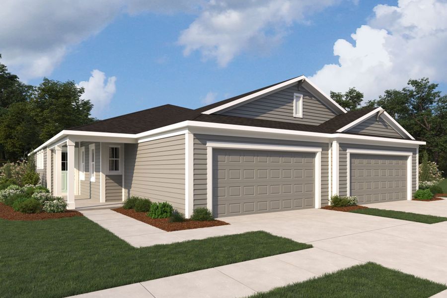 Representative exterior photo of a completed home built from the Hammock by Mattamy Homes in RiverTown, St. Johns, FL (Image 17). Representative exterior photo of a completed home built from the Hammock by Mattamy Homes in RiverTown, St. Johns, FL (Image 17).