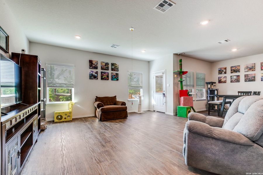 Furnished interior view inside a new home in Redbird Ranch, San Antonio (Image 13).