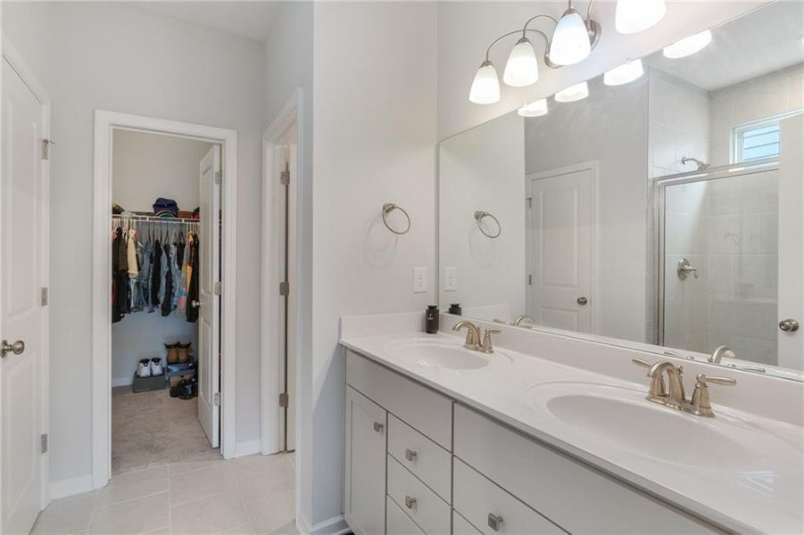 Furnished interior view inside a new home in , McDonough (Image 9).