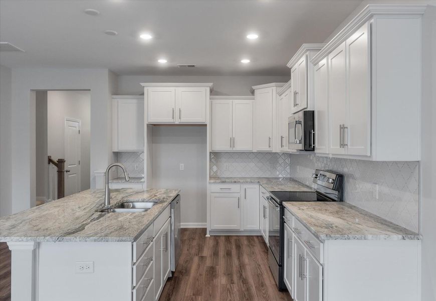 Furnished interior view inside a new home in , Goose Creek (Image 12). Furnished interior view inside a new home in , Goose Creek (Image 12).