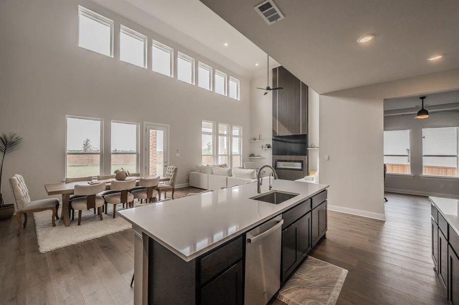 Furnished interior view inside a new home in Sweetgrass, Haslet (Image 14). Furnished interior view inside a new home in Sweetgrass, Haslet (Image 14).