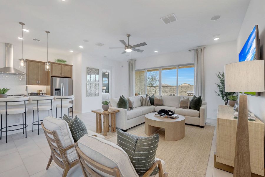 Representative furnished interior of a home built from the Ginger by Mattamy Homes in Soleo, San Tan Valley (Image 20).