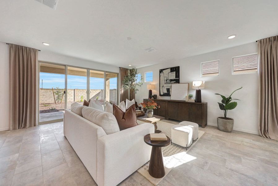 Representative furnished interior of a home built from the Mercury by Mattamy Homes in Las Ventanas, Goodyear (Image 6). Representative furnished interior of a home built from the Mercury by Mattamy Homes in Las Ventanas, Goodyear (Image 6).