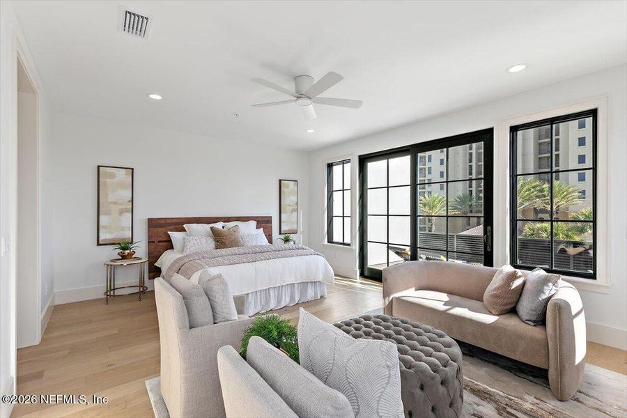Furnished interior view inside a new home in , Jacksonville Beach (Image 36).