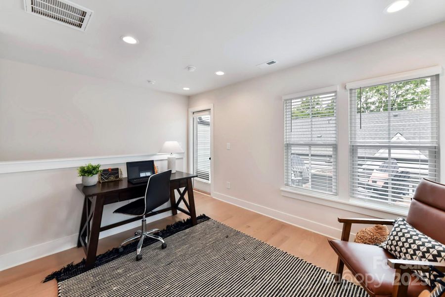 Furnished interior view inside a new home in , Charlotte (Image 12).