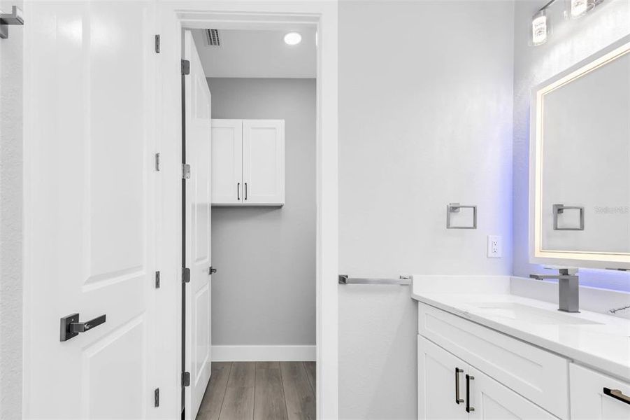 Furnished interior view inside a new home in , Punta Gorda (Image 18).